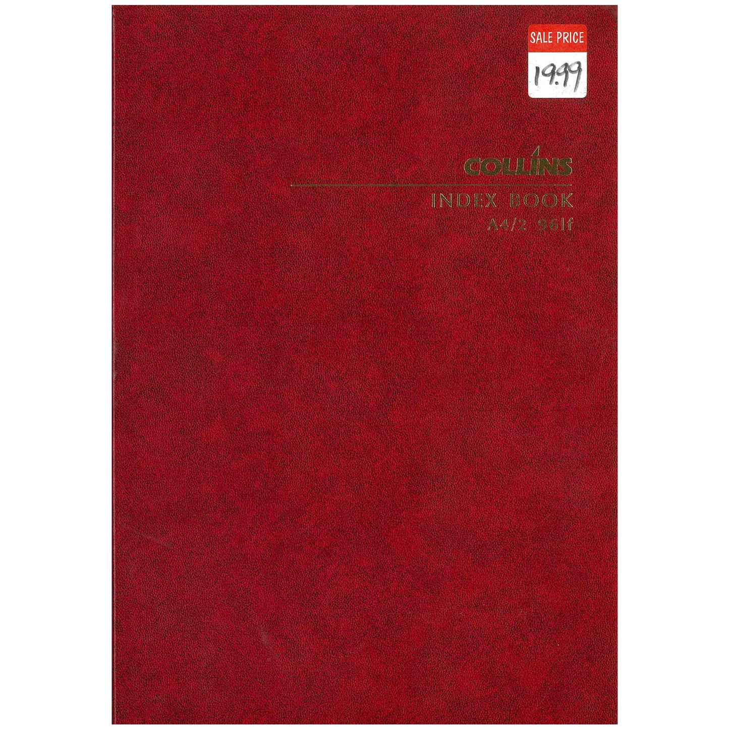 Collins A4/2 Index Book (Damaged / On Special)