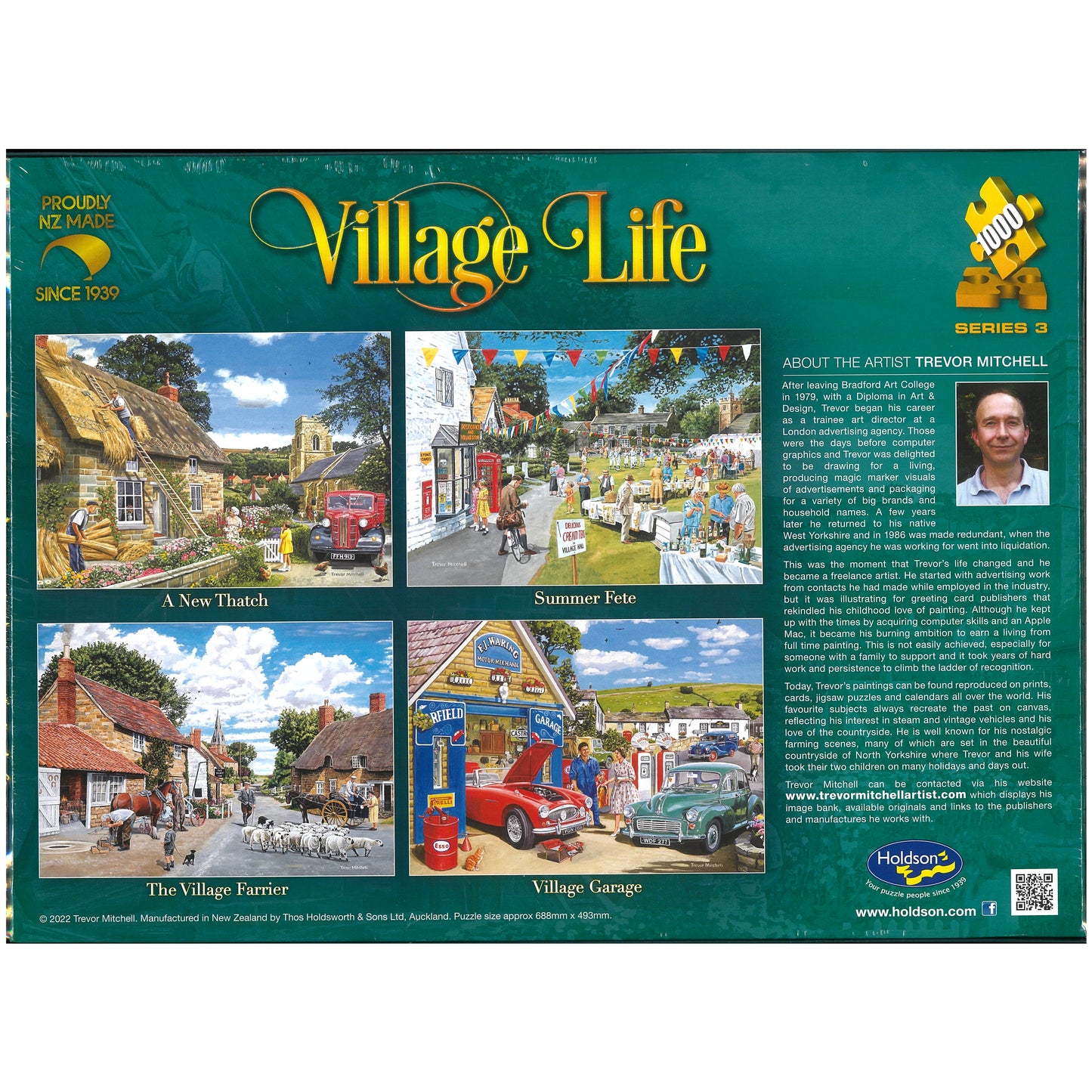Jigsaw Puzzle 1000 Pcs Village Life - Summer Fete