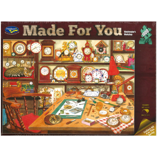 Jigsaw Puzzle 1000 Pcs Made For You - Watchmaker's Workshop