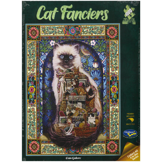 Jigsaw Puzzle 1000 Pcs Cat Fanciers - Cats Galore