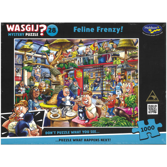 Wasgij ? Mystery Puzzle 28 - Feline Frenzy!