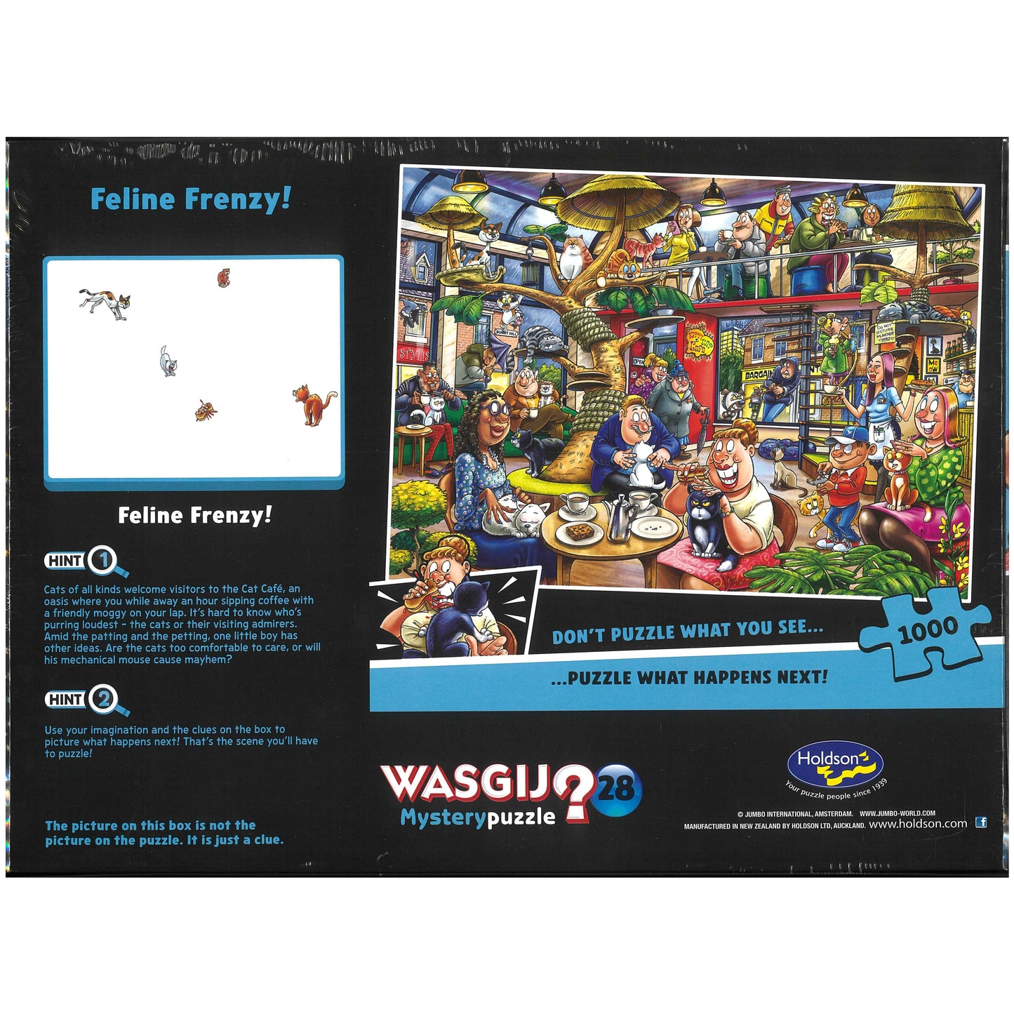 Wasgij ? Mystery Puzzle 28 - Feline Frenzy!