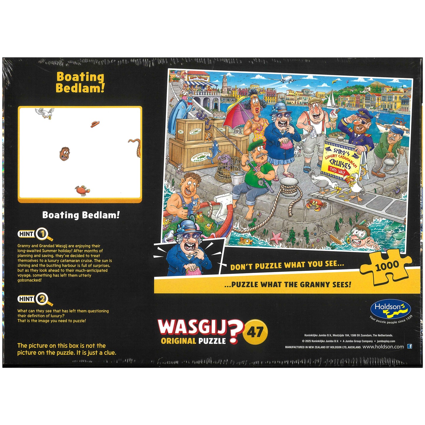 Wasgij ? Original Puzzle 47 - Boating Bedlam!
