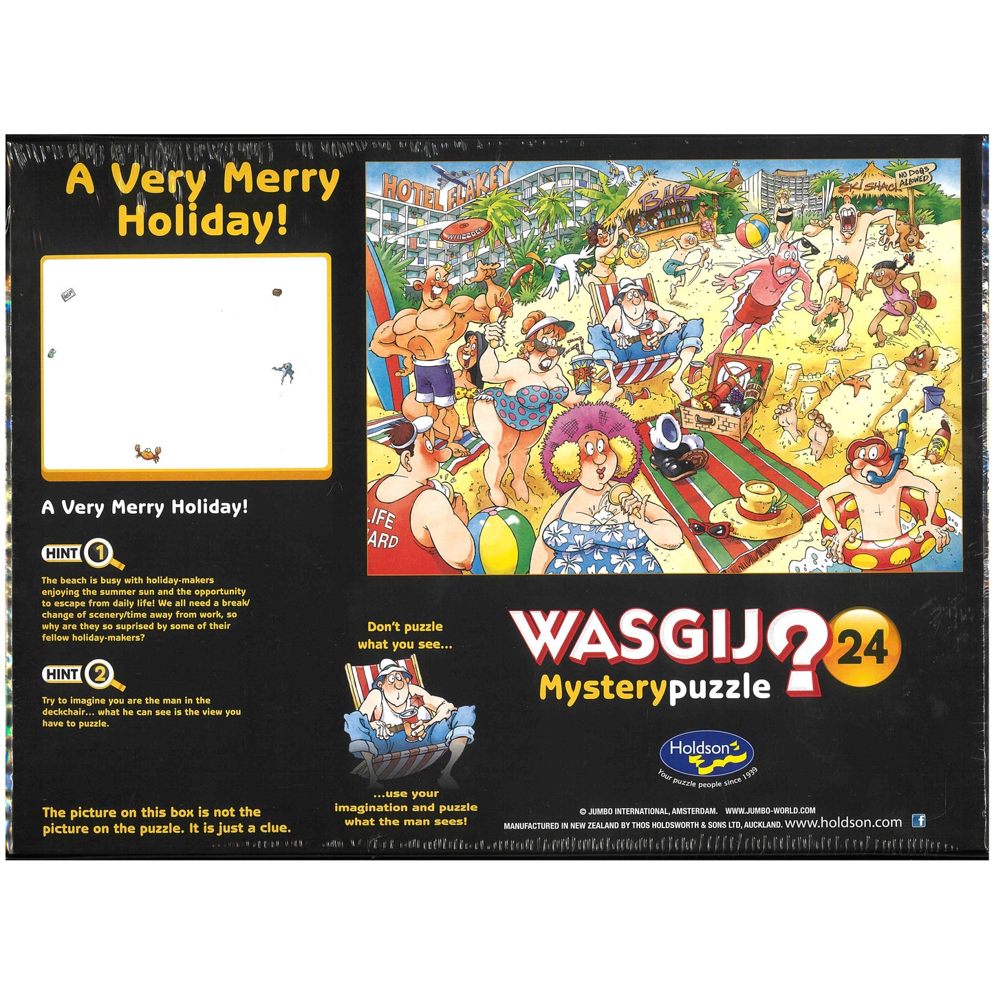 Wasgij? Jigsaw Puzzle Original 24 - A Very Merry Holiday!