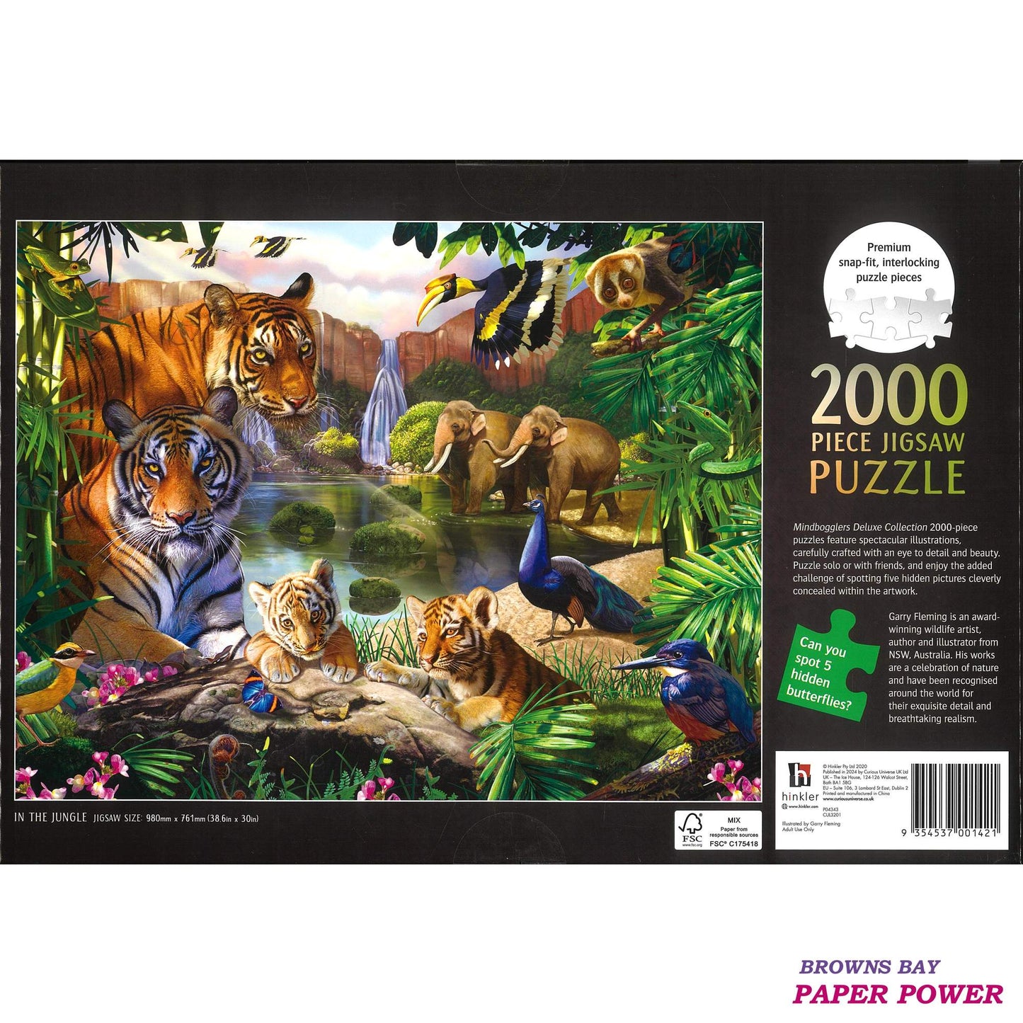 Mindbogglers Artisan: In The Jungle 2000pc Jigsaw