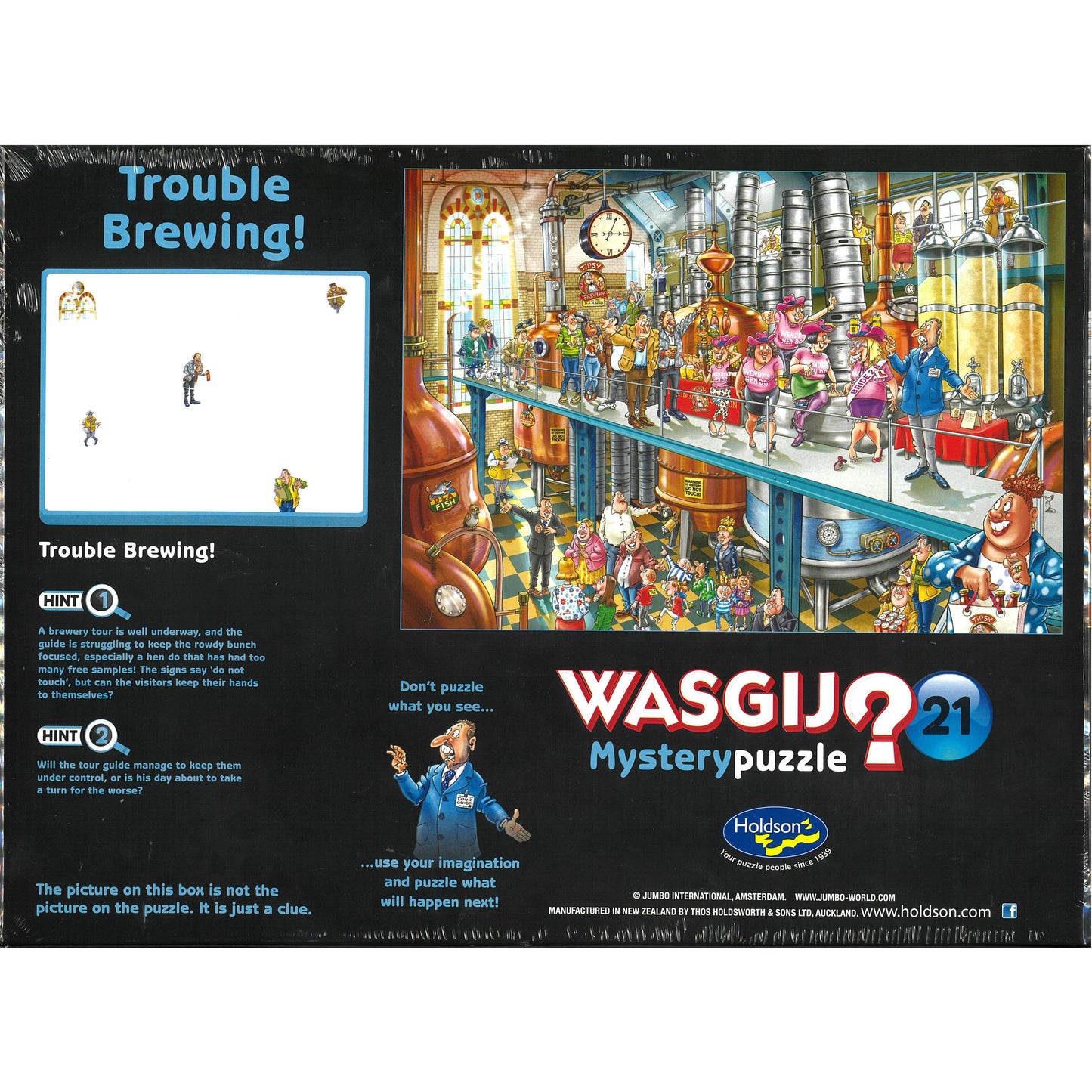 Wasgij ? Mystery Puzzle 21 - Trouble Brewing!