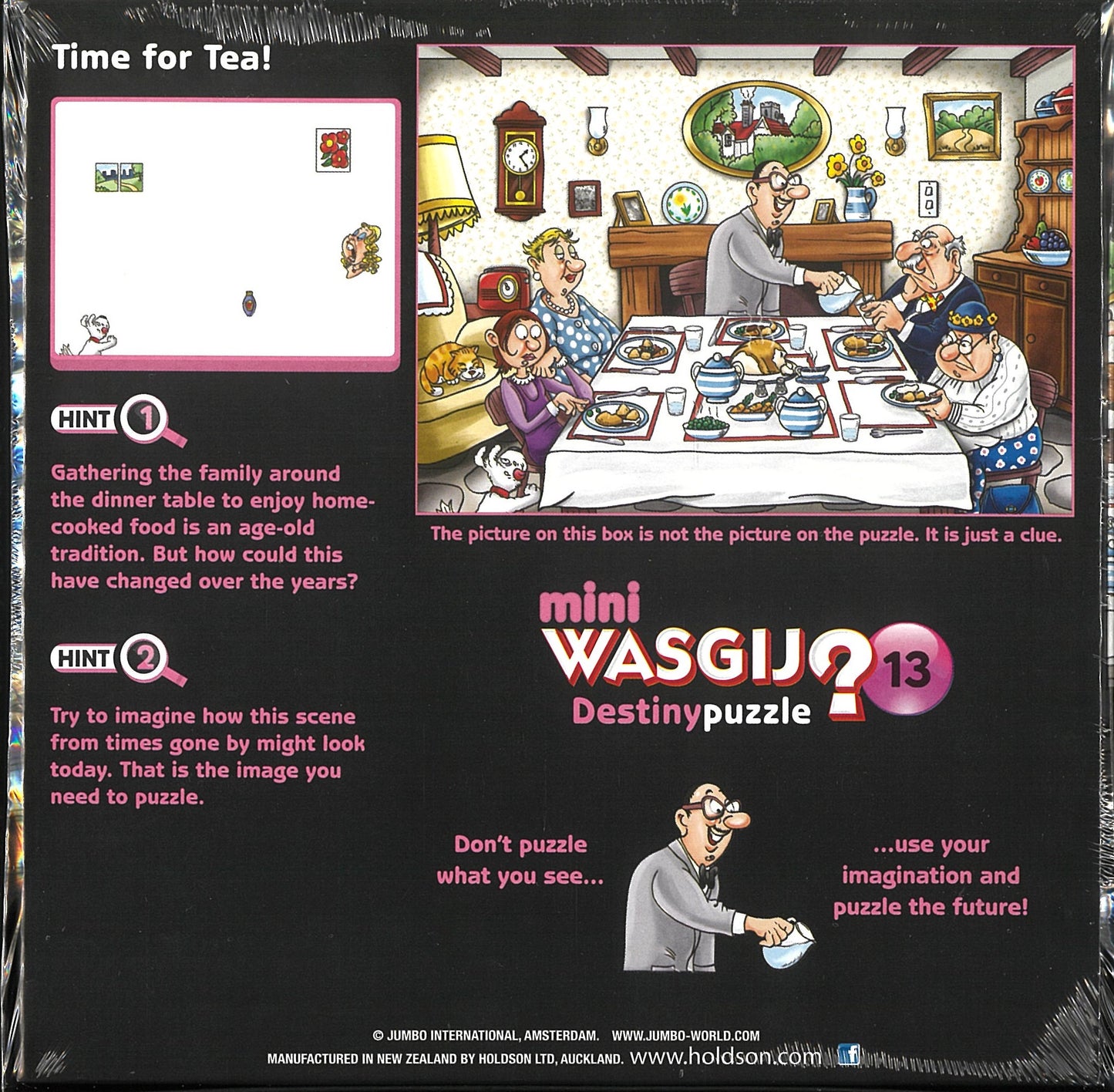 Mini Wasgij? 100 Puzzle Destiny 13 - Time For Tea!