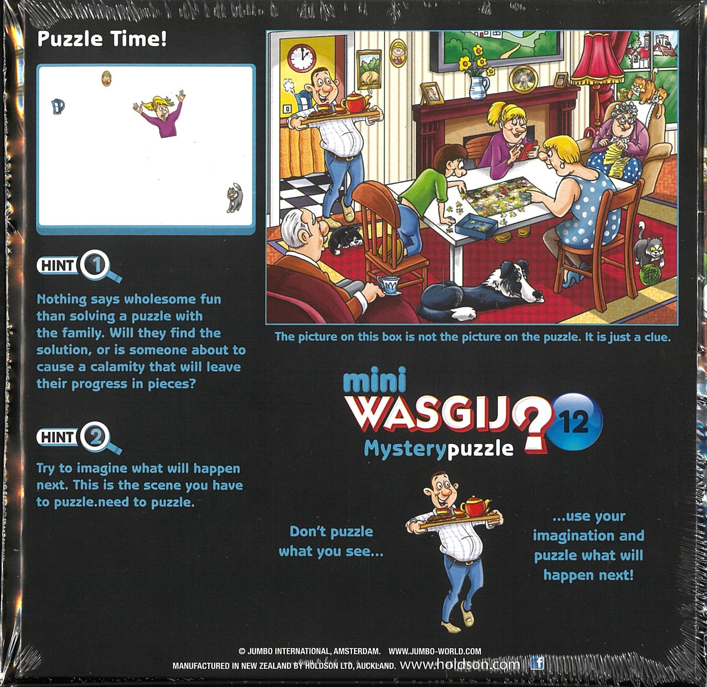 Mini Wasgij? 100 Puzzle Mystery 12 - Puzzle Time!