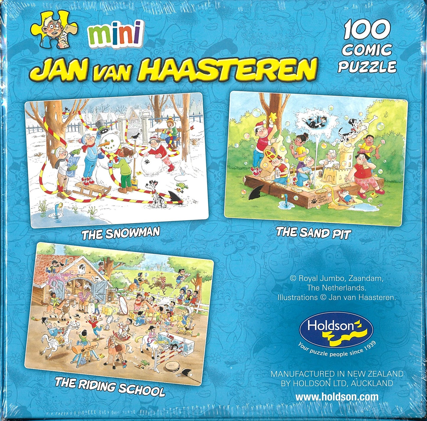 Mini Puzzle 100 Jan Van HAASTEREN - The Sand Pit