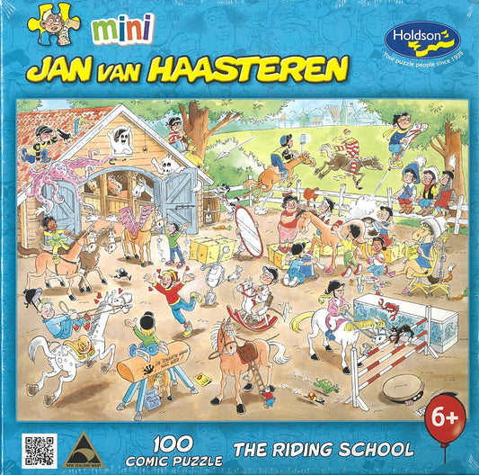 Mini Puzzle 100 Jan Van HAASTEREN - The Riding School