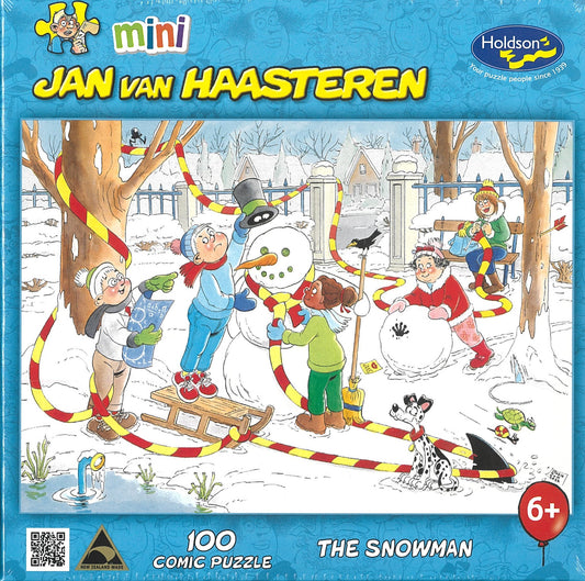 Mini Puzzle 100 Jan Van HAASTEREN - The Snowman