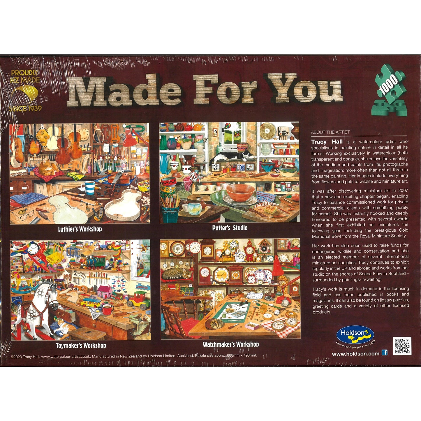 Jigsaw Puzzle 1000 Pcs Made For You - Luthier's Workshop