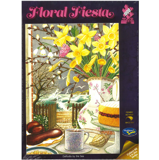 Jigsaw Puzzle 1000 Pcs Floral Fiesta - Daffodils By The Sea