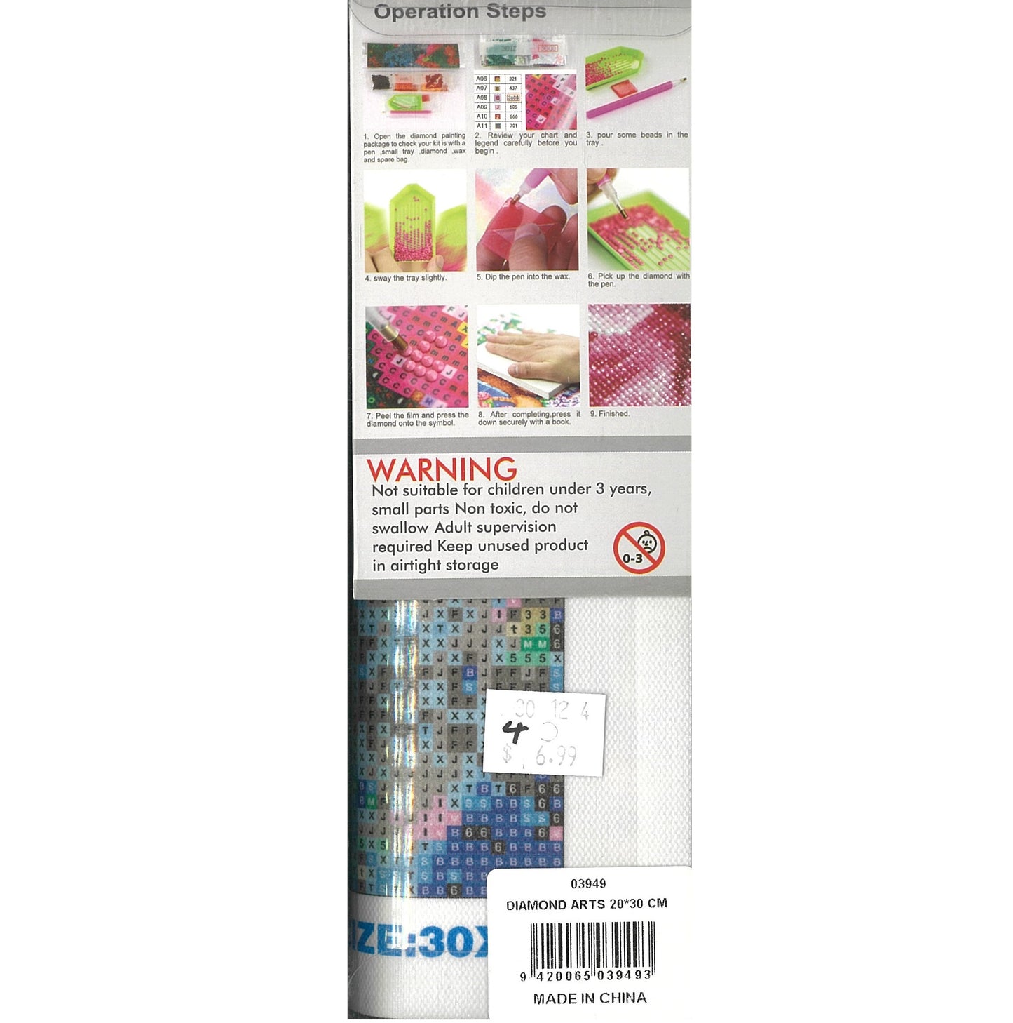 Diamond Art Tool Kit - 20cm x 30cm