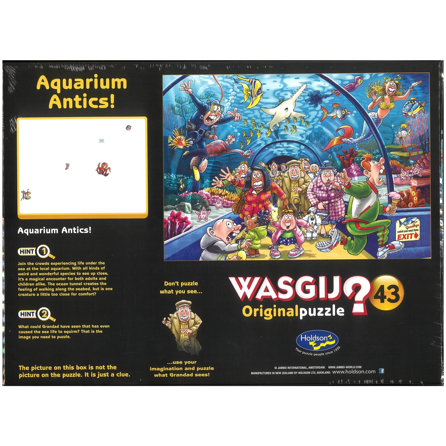 Wasgij ? Original Puzzle 43 - Aquarium Antics!