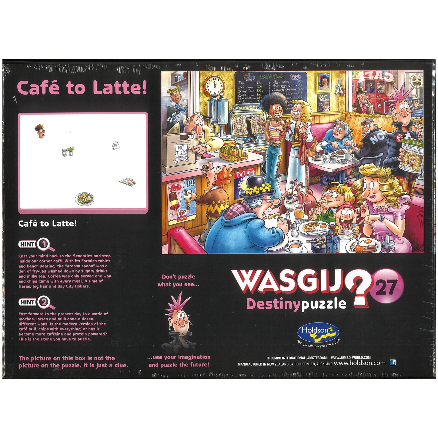 Wasgij ? Destiny Puzzle 27 - Cafe To Latte!