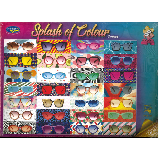 Jigsaw Puzzle 1000 Pcs Splash Of Colour - Sunglasses