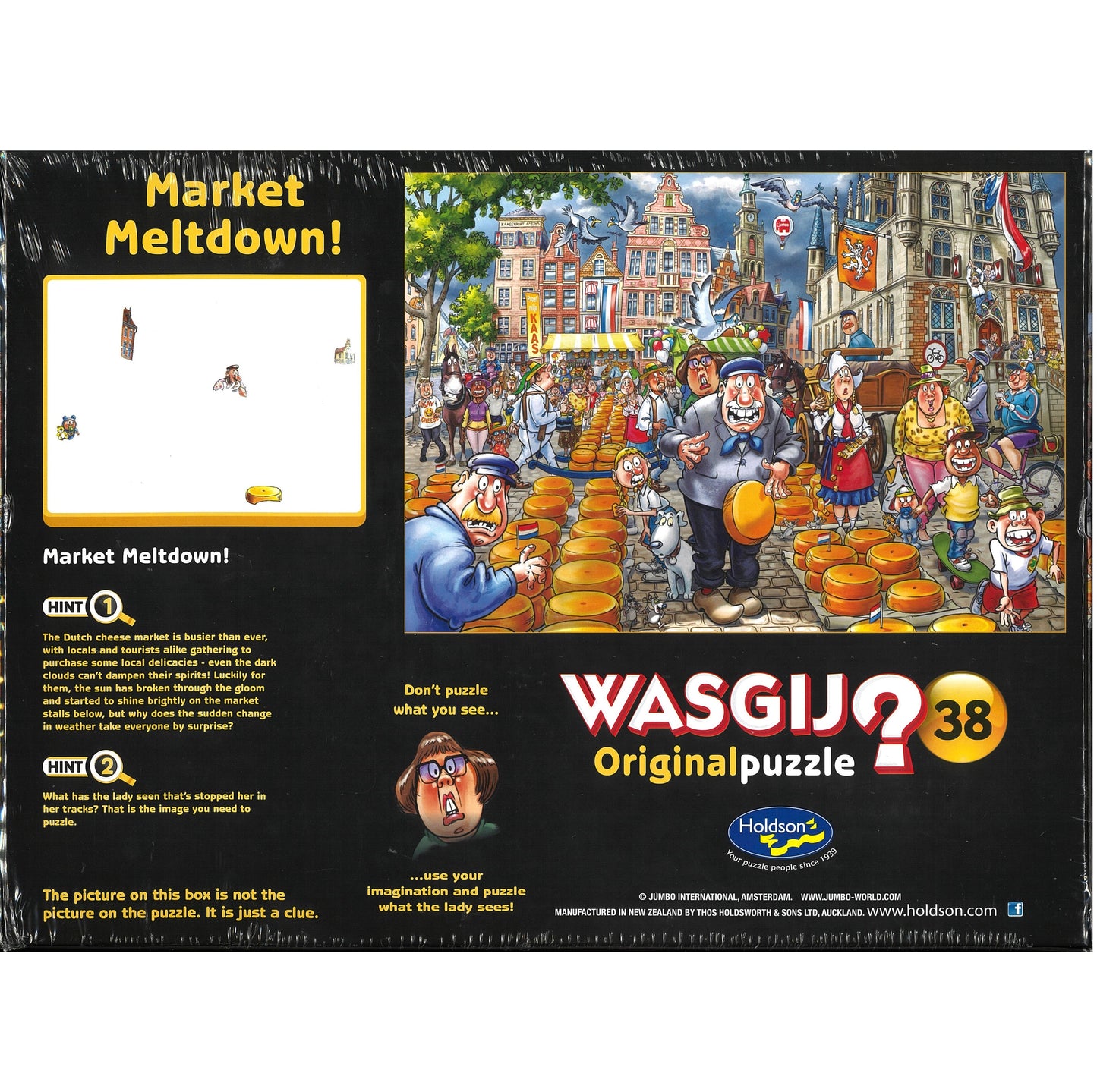 Wasgij ? Original Puzzle 38 - Market Meltdown!