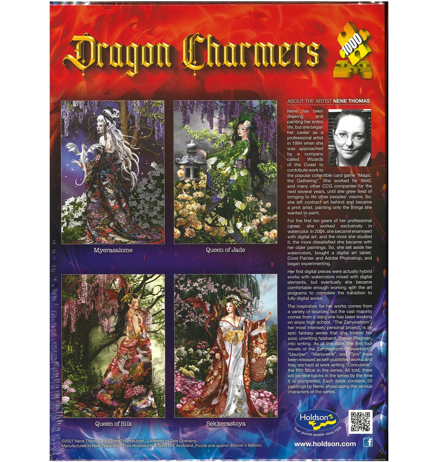 Jigsaw Puzzle 1000 Pcs Dragon Charmers - Sekkerastoya