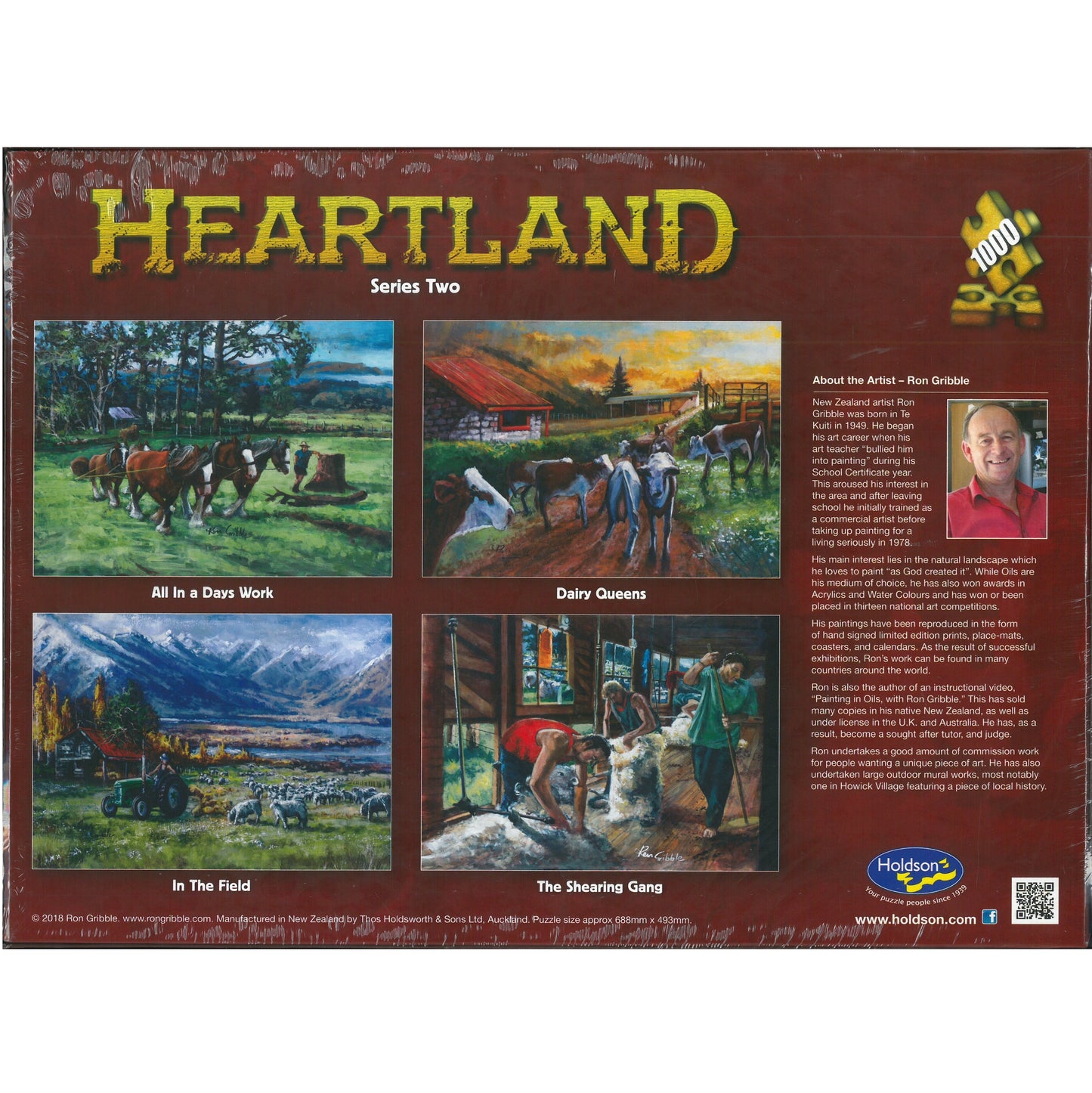 Jigsaw Puzzle 1000 Pcs Heartland - Dairy Queens