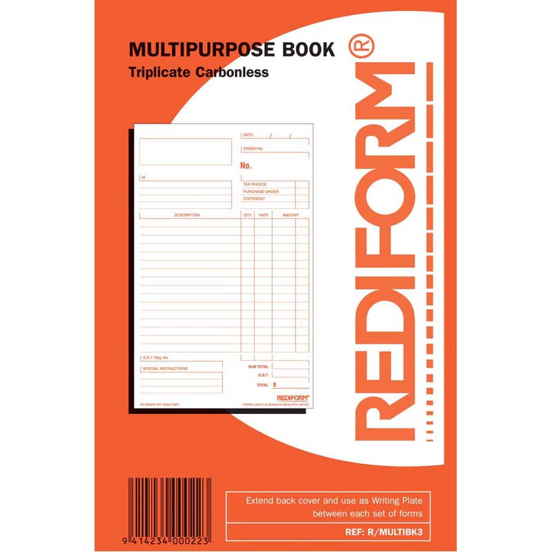 Rediform Book Multipurpose Triplicate 50 Leaf