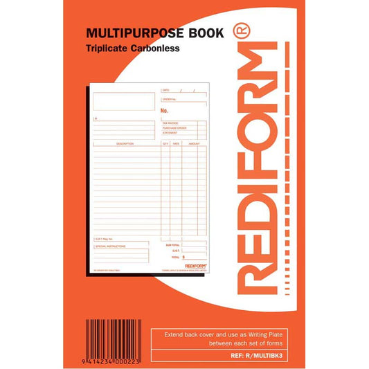 Rediform Book Multipurpose Triplicate 50 Leaf