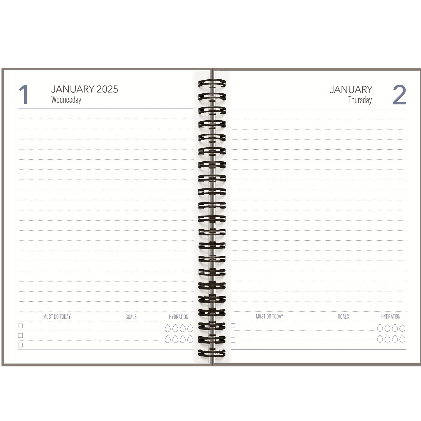 Collins A51 Diary - Spiral Bound