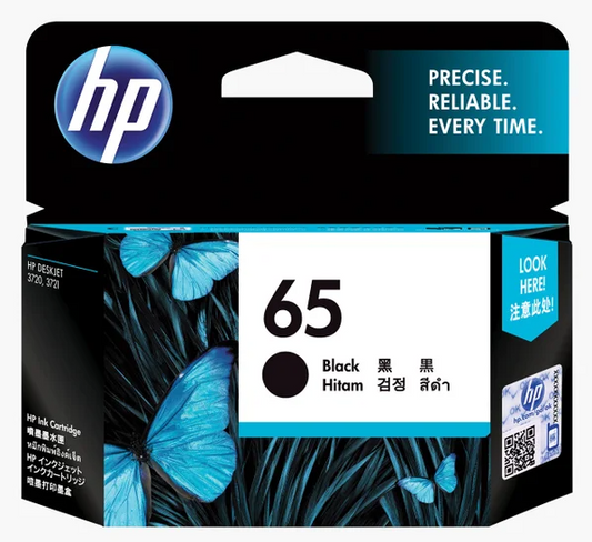 HP Ink Cartridge 65 Black