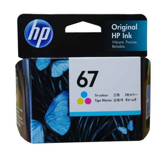 HP 67 Tri-Colour Ink Cartridge