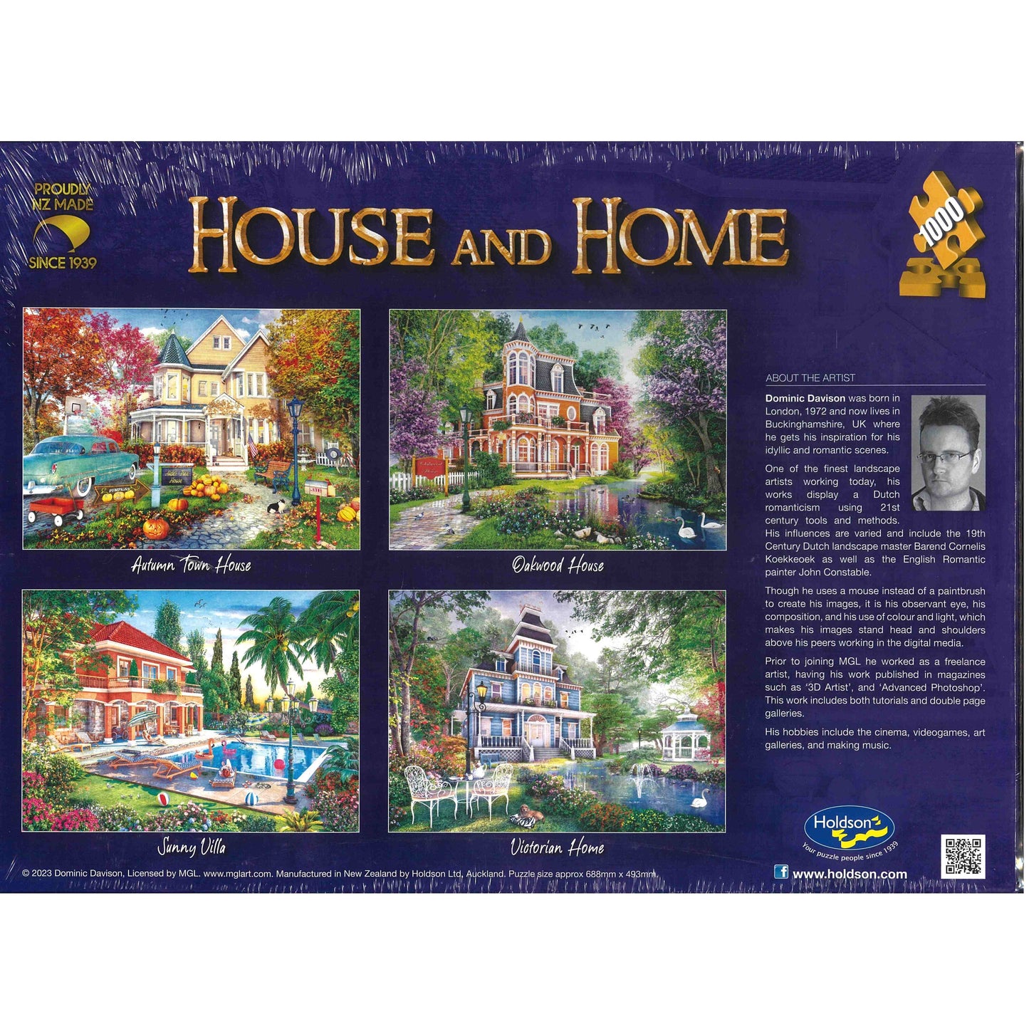 Jigsaw Puzzle 1000 Pcs House & Home - Oakwood House