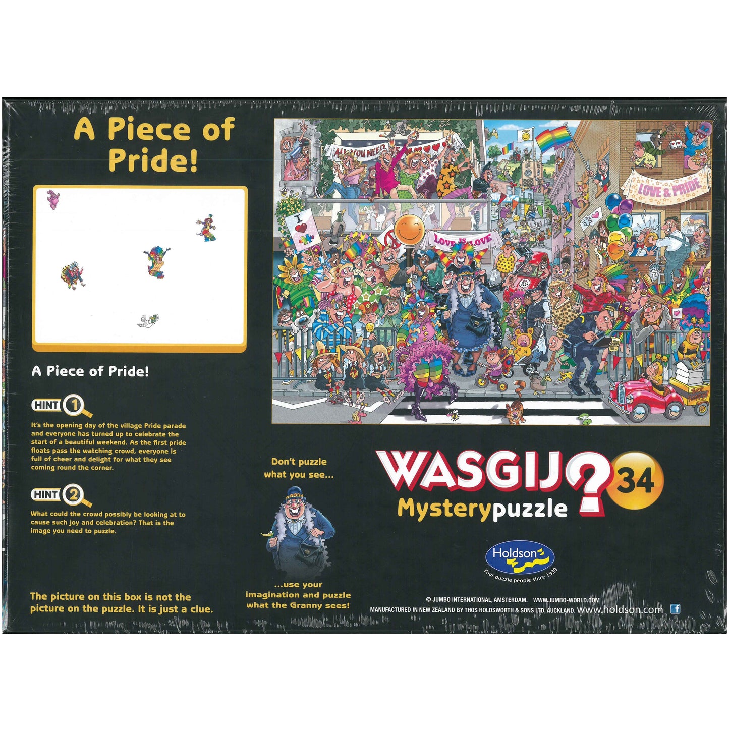 Wasgij ? Original Puzzle 34 - A Piece Of Pride!