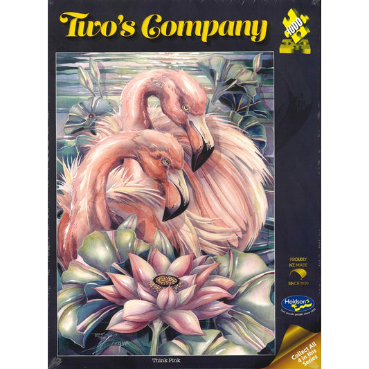 Jigsaw Puzzle 1000 Pcs Two's Company - Think Pink