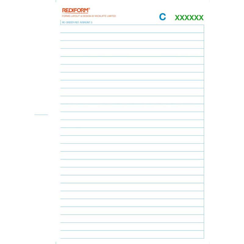 Rediform Book Feint Ruled Triplicate 50 Leaf