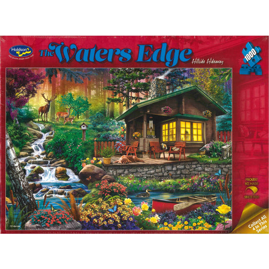 Jigsaw Puzzle 1000 Pcs The Waters Edge - Hillside Hideaway