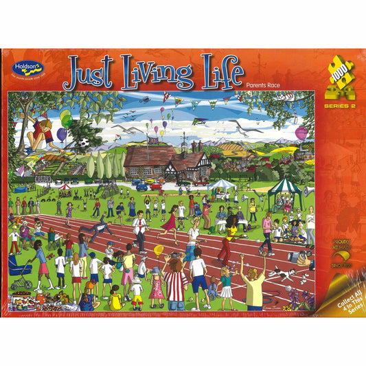 Jigsaw Puzzle 1000 Pcs Just Living Life - Parents Race