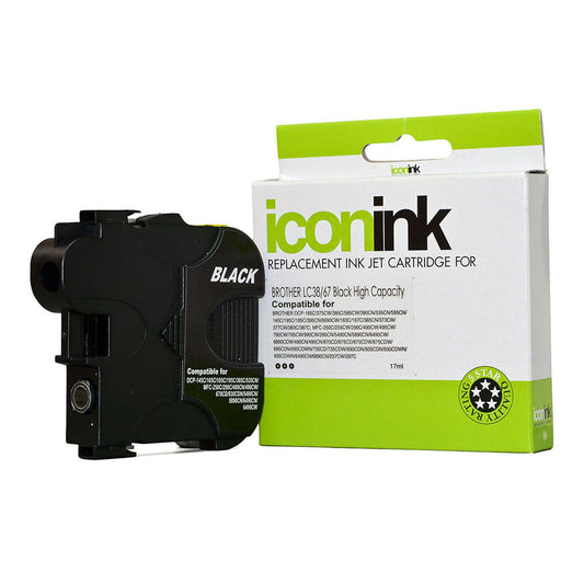 Compatible Brother LC38 LC67 Black Ink Cartridge