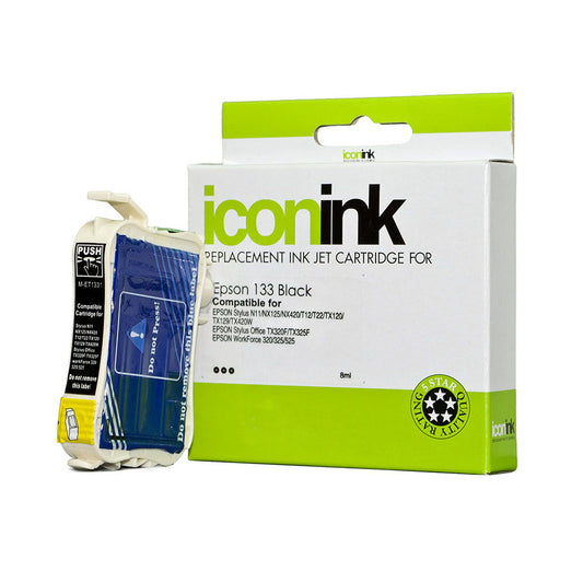 Compatible Epson 133 Black Ink Cartridge