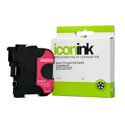 Compatible Brother LC39 Magenta Ink Cartridge