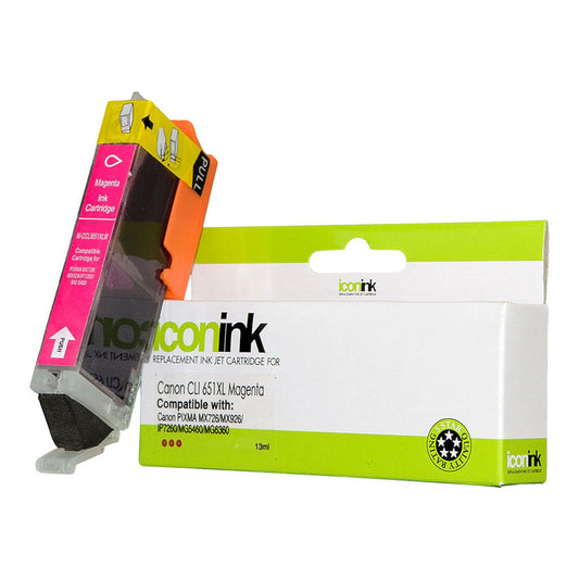 Compatible Canon CLI 651XL Magenta Ink Cartridge