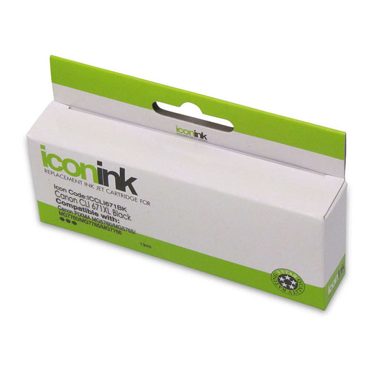 Compatible Canon CLI 671XL Black Ink Cartridge