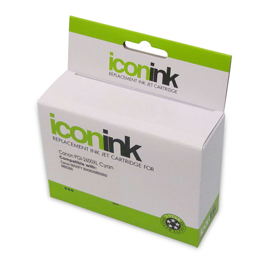 Compatible Canon PGI 2600XL Cyan Ink Cartridge