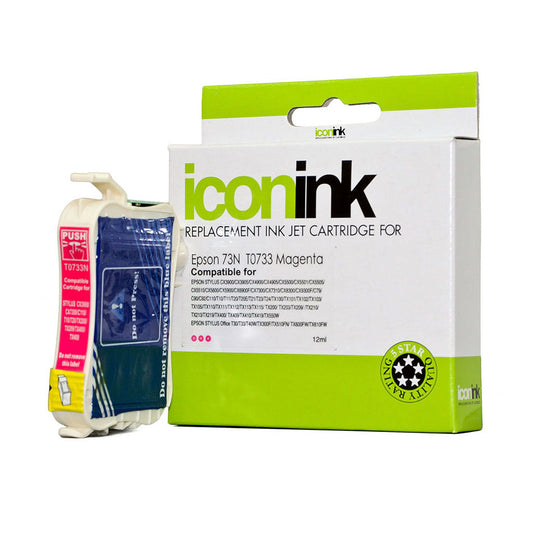 Compatible Epson 73N Magenta Ink Cartridge