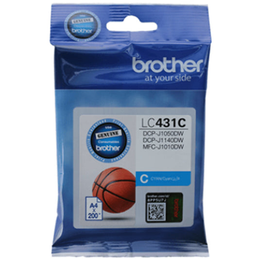Brother LC431 C Ink Cartridge Cyan
