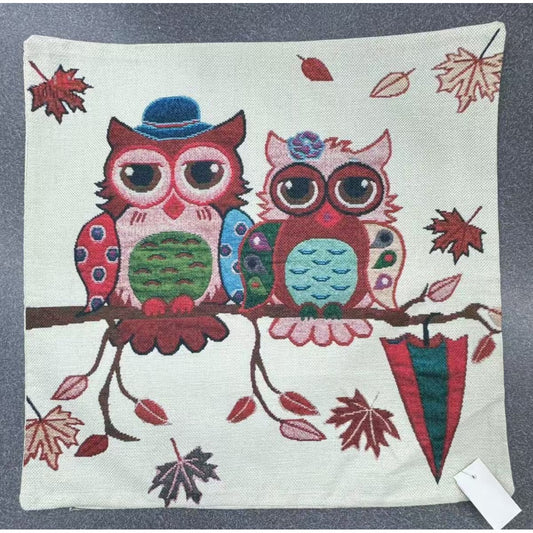 Cushion Cover Owls / Umbrella