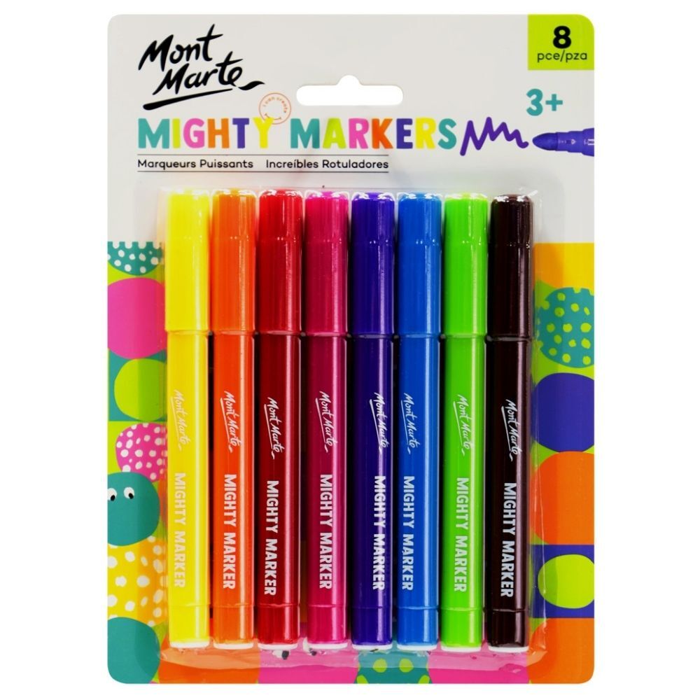 Mont Marte - Mighty Markers 8pc