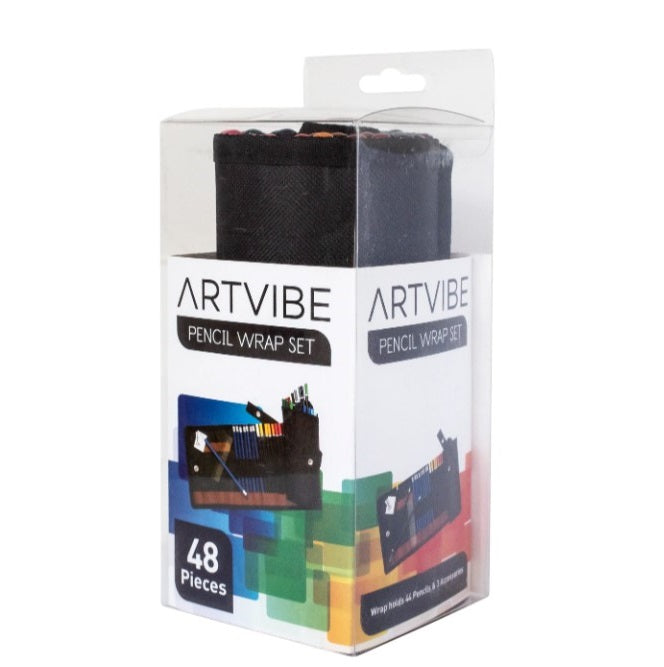 Art Vibe: Pencil Wrap Set 48 Piece