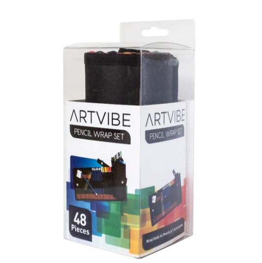 Art Vibe: Pencil Wrap Set 48 Piece