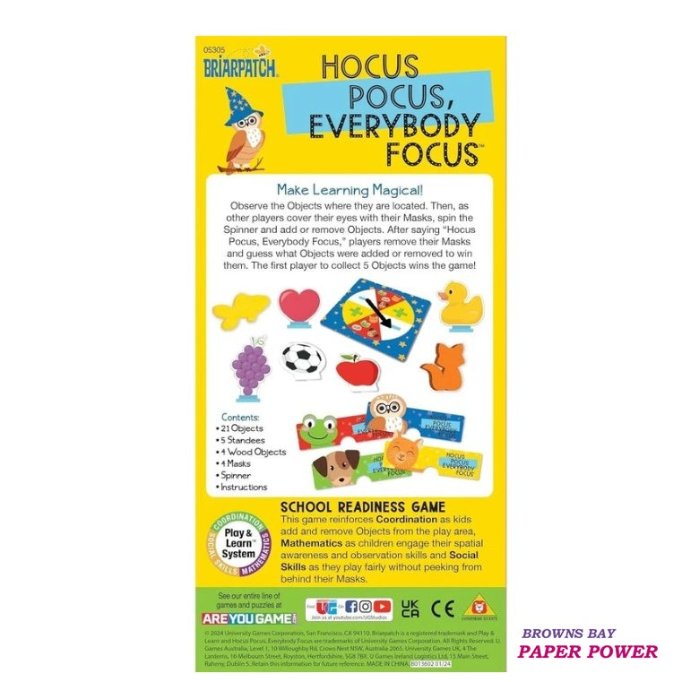 Briarpatch: Hocus Pocus Everybody Focus