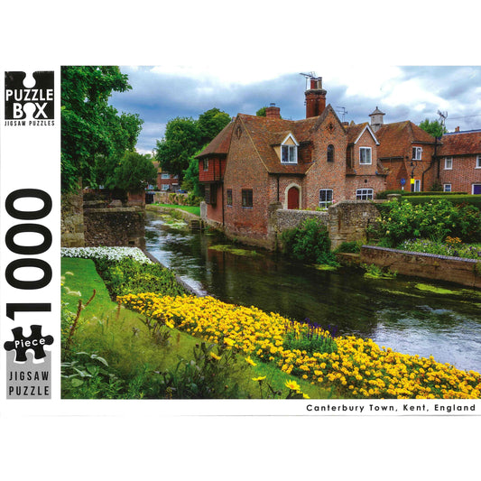 Jigsaw Puzzle 1000 Pcs Canterbury Town, Kent, England