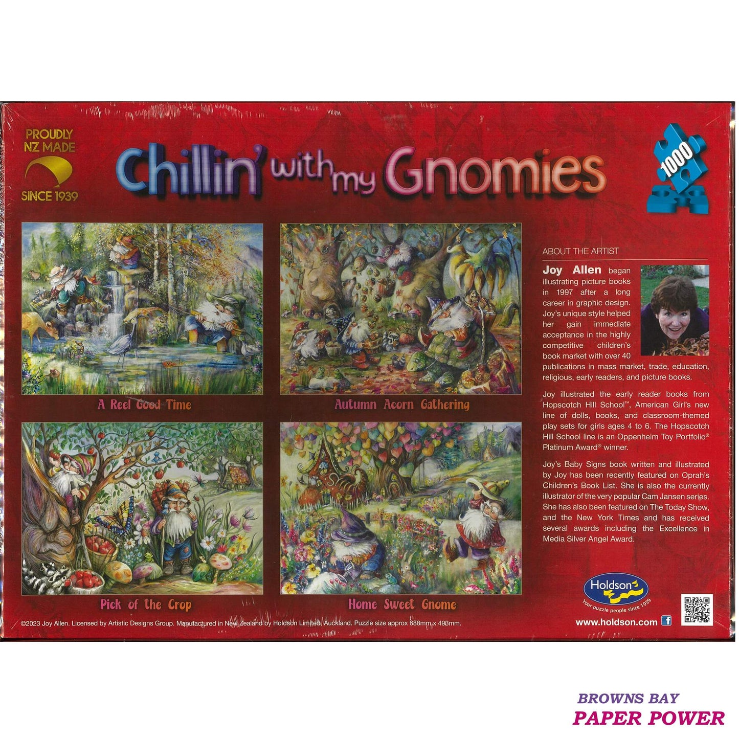Jigsaw Puzzle 1000 Pcs Chillin' With My Gnomies - A Reel Good Time
